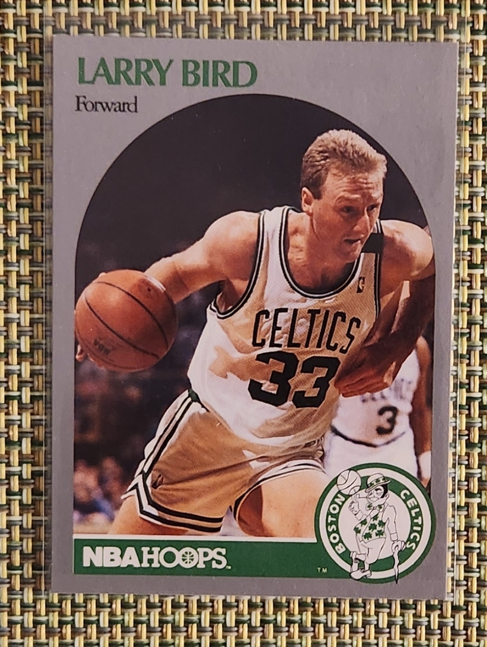 Larry Bird Boston Celtics NBA Hoops Card